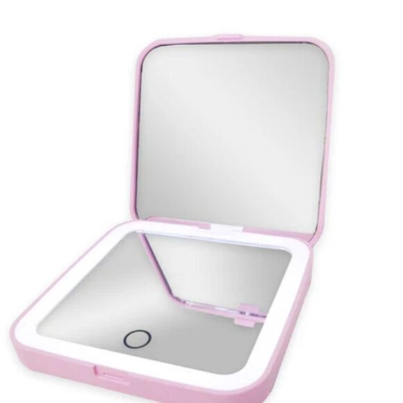 Impressions X Barbie Beach Dream LED Compact Mirror - Picture 3 of 9